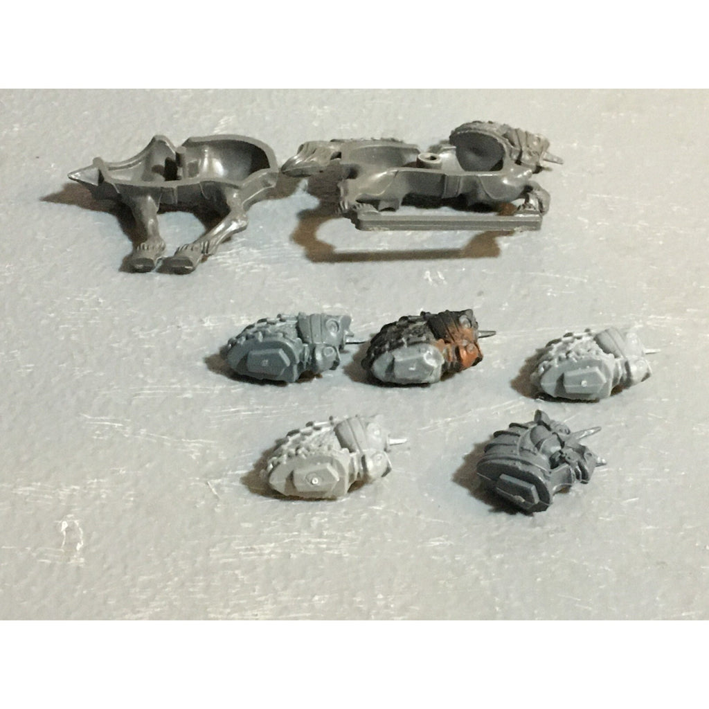 A23198 WARHAMMER FANTASY THE EMPIRE BITS LOT HORSE HEADS GW GAMES WORKSHOP