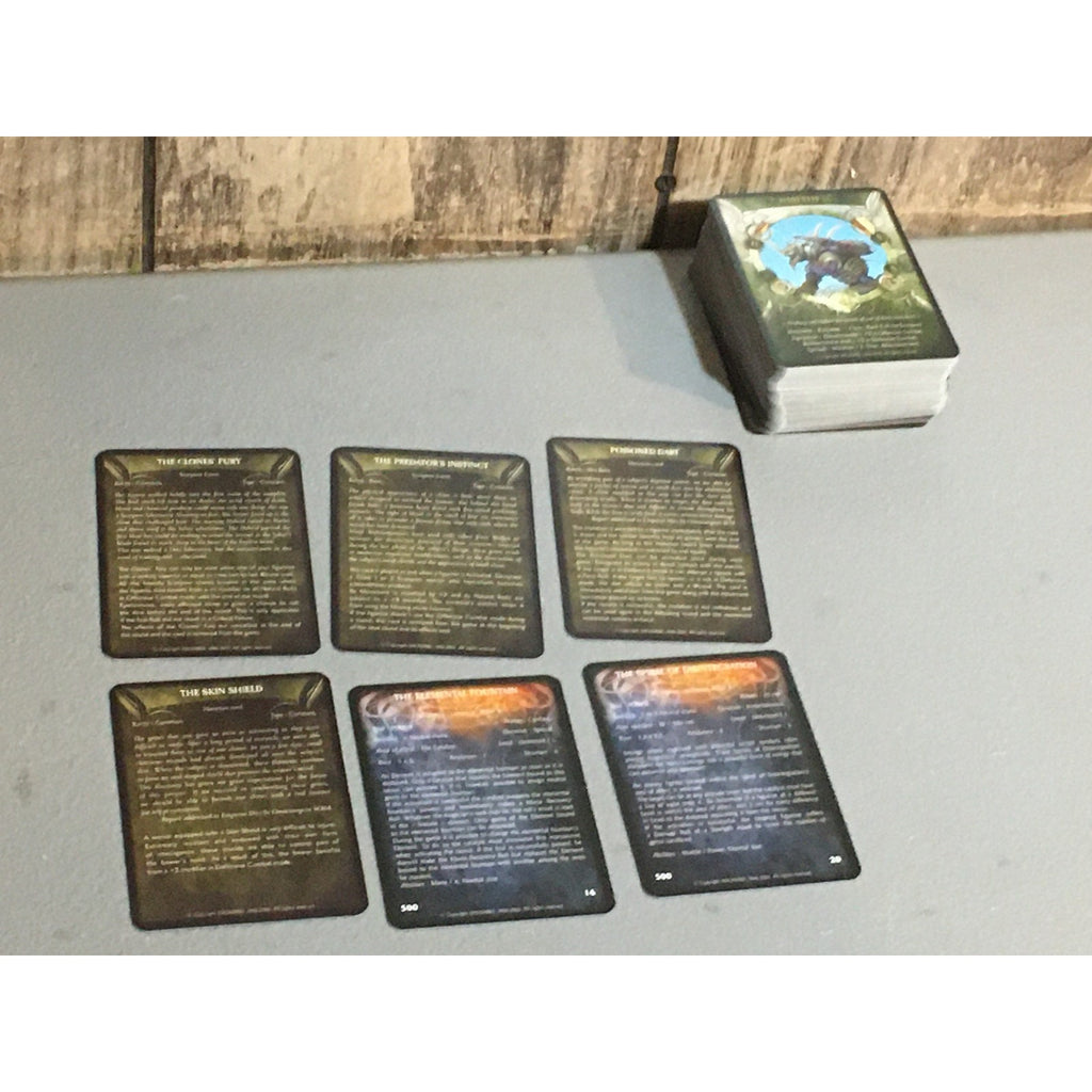 A32712 RACKHAM CONFRONTATION 104 COUNT CARDS LOT TABLETOP