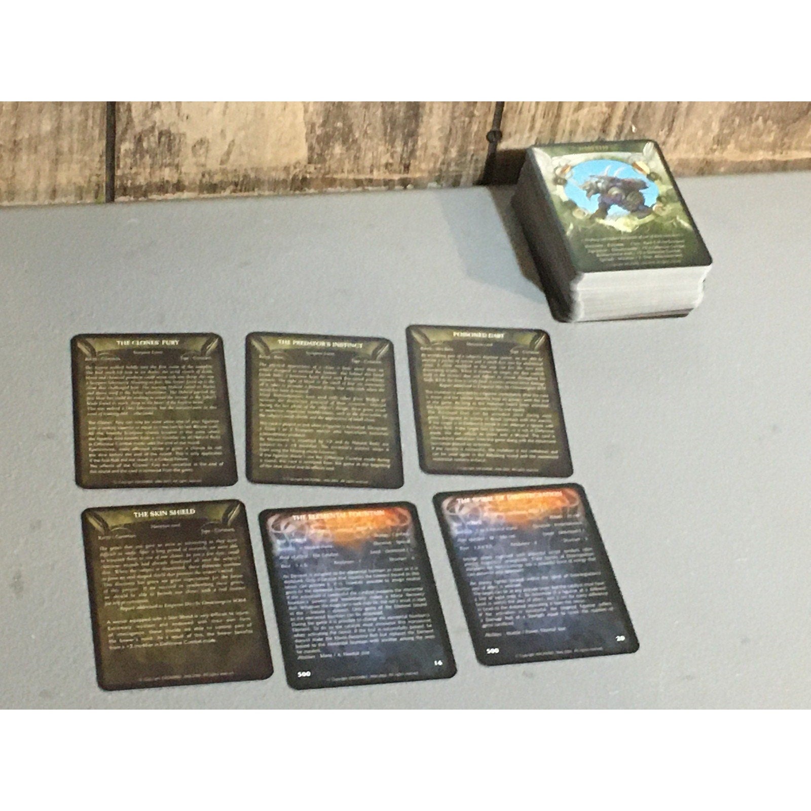A32712 RACKHAM CONFRONTATION 104 COUNT CARDS LOT TABLETOP