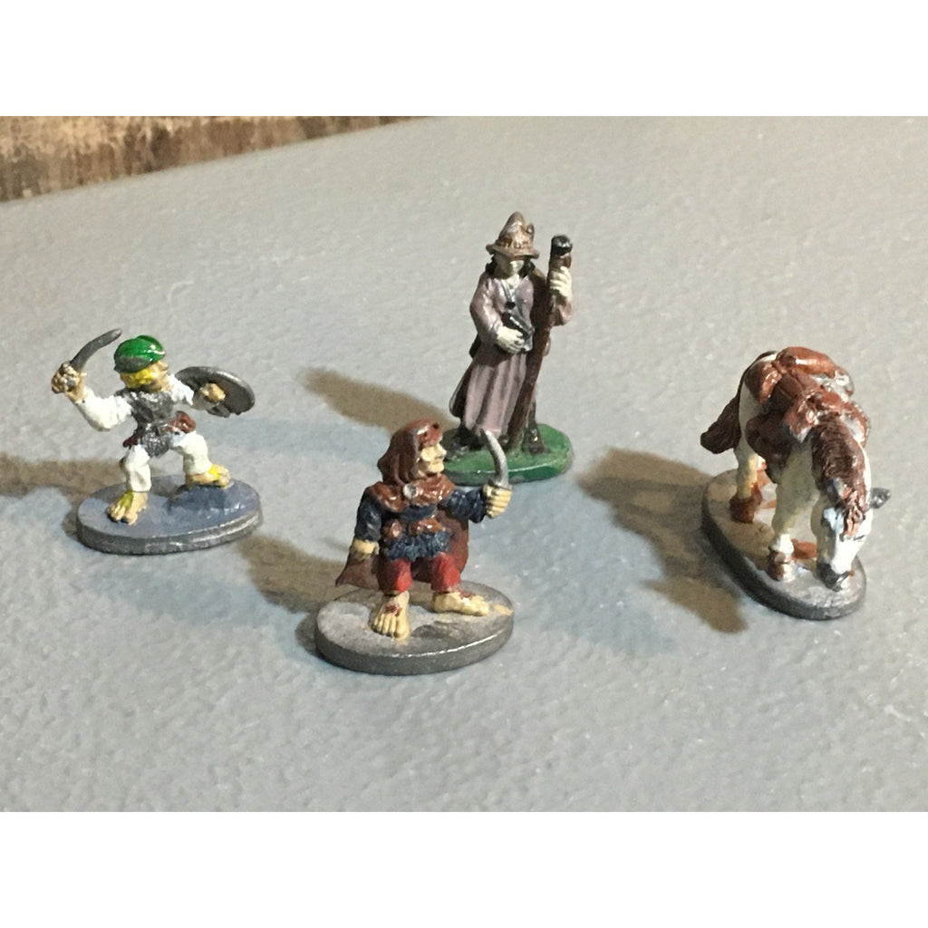 A32629 GRENADIER MINIATURES METAL FANTASY HALFLING WIZARD HORSE TABLETOP RPG