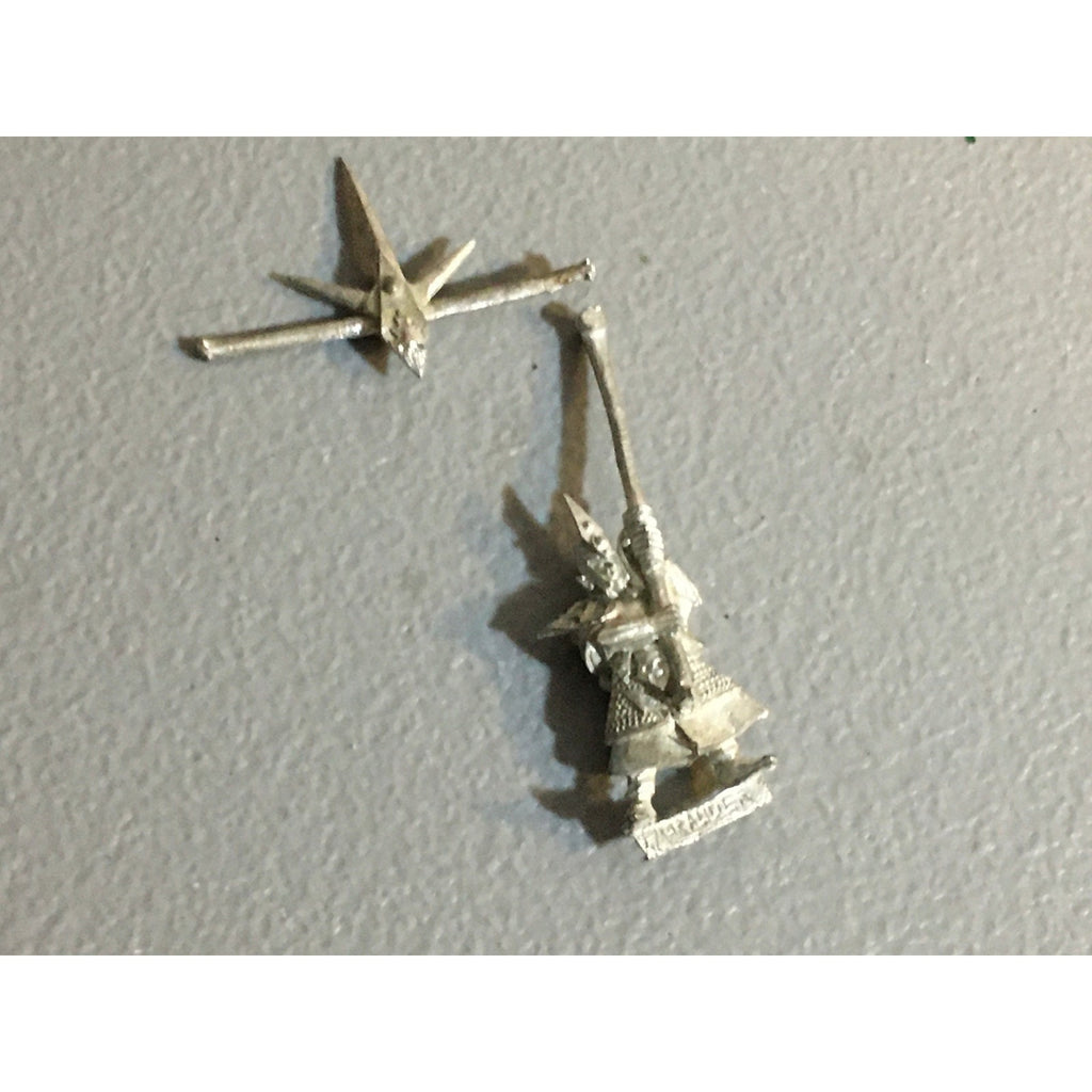 A31493 WARHAMMER FANTASY MARAUDER METAL DARK ELVES WARRIOR STANDARD BEARER GW