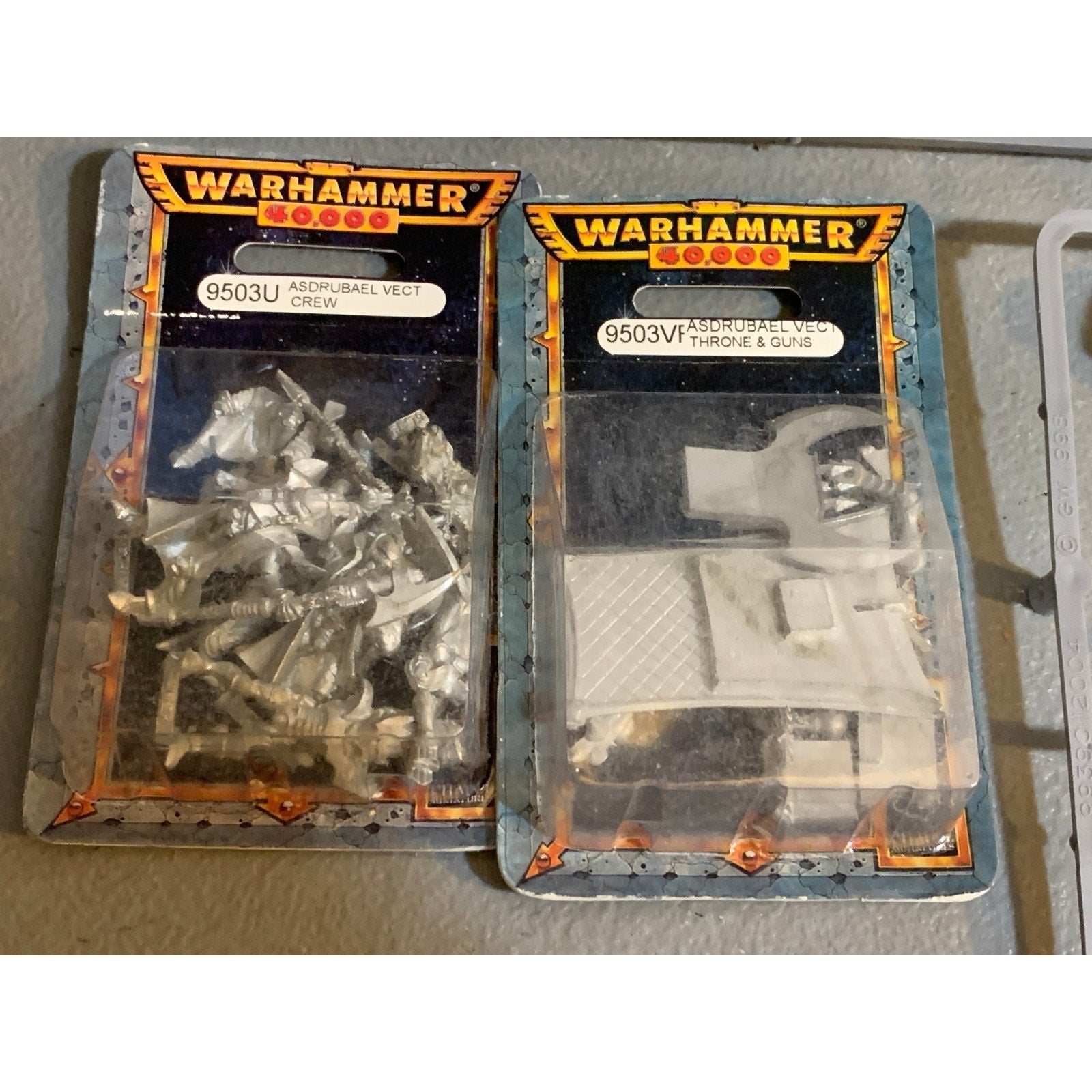 SA31101 WARHAMMER 40K DARK ELDAR DRUKHARI RARE OOP ASDRUBAEL VECT NIB LORD