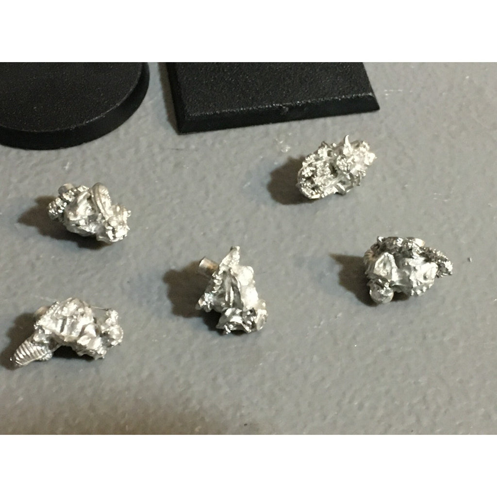 A23855 WARHAMMER FANTASY 40K CHAOS DAEMONS METAL OOP NURGLING 5 PK W BASE GW