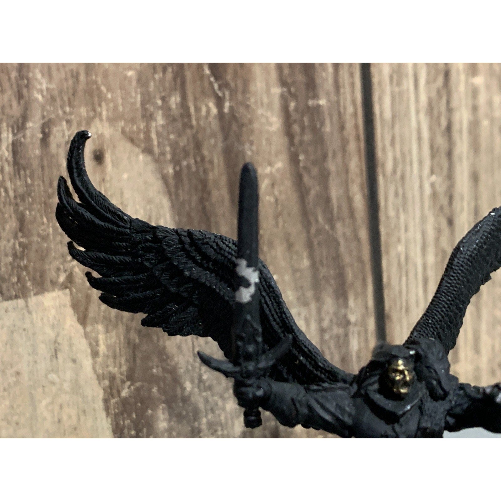 A11498 WARGAMES FANTASY FUTURISTIC METAL MINIATURE WINGED ANGEL HQ LORD