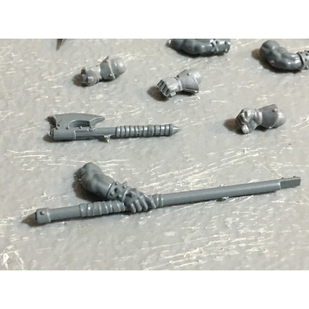 A23436 WARHAMMER FANTASY CHAOS MORTALS BITS LOT MIXED MARAUDER WARRIOR GW