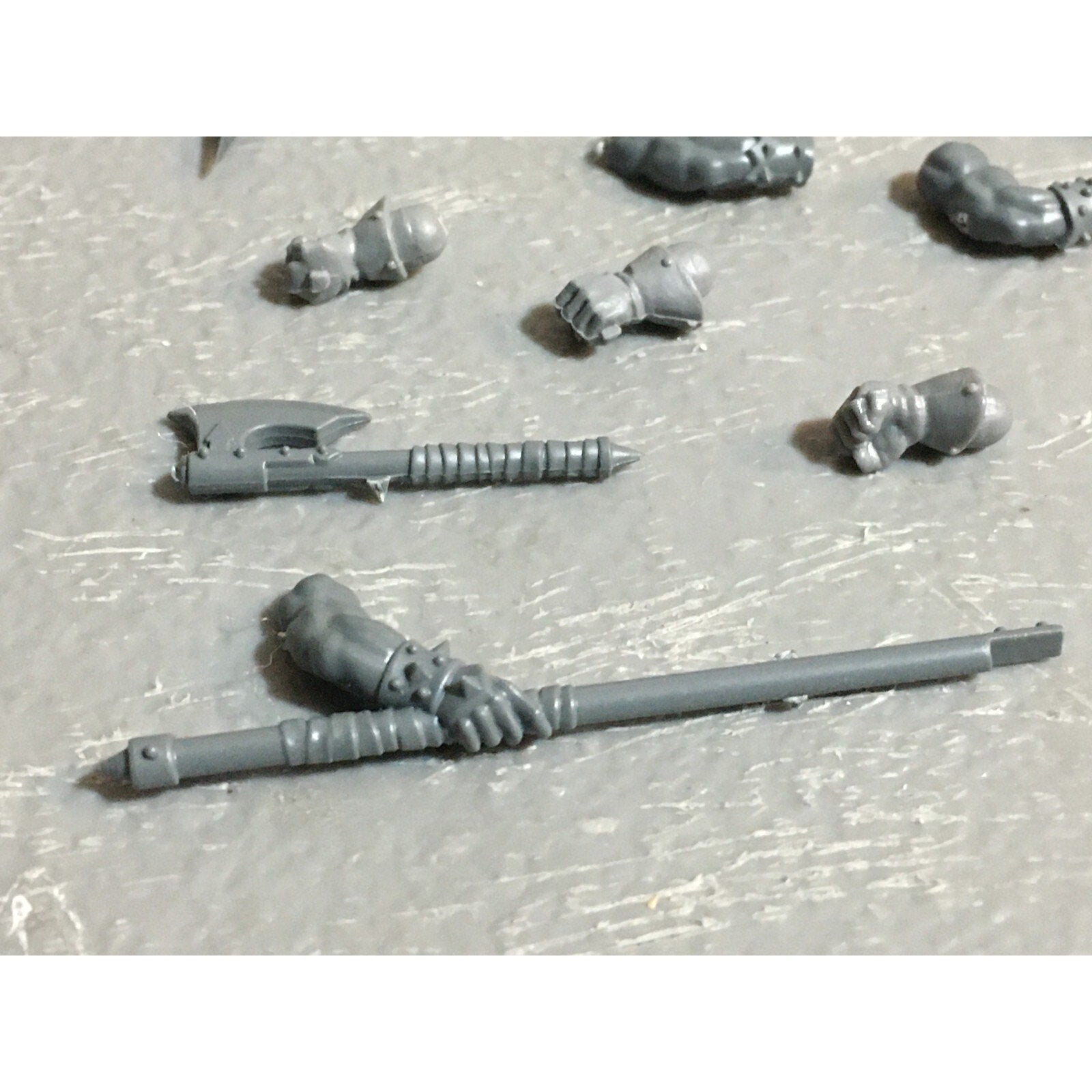 A23436 WARHAMMER FANTASY CHAOS MORTALS BITS LOT MIXED MARAUDER WARRIOR GW