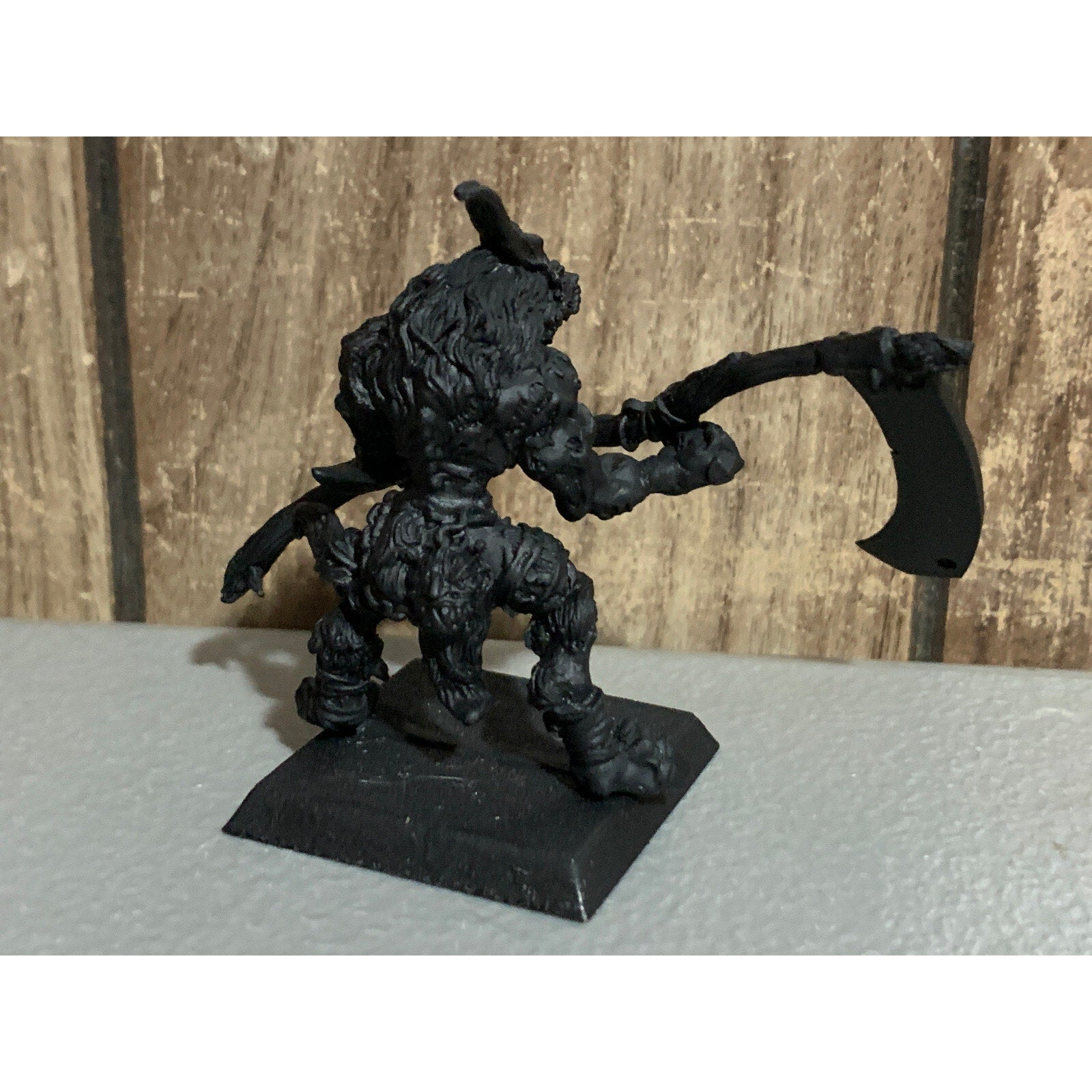 A16413 RACKHAM CONFRONTATION METAL OOP WOLFEN ZOMBIE W CARD