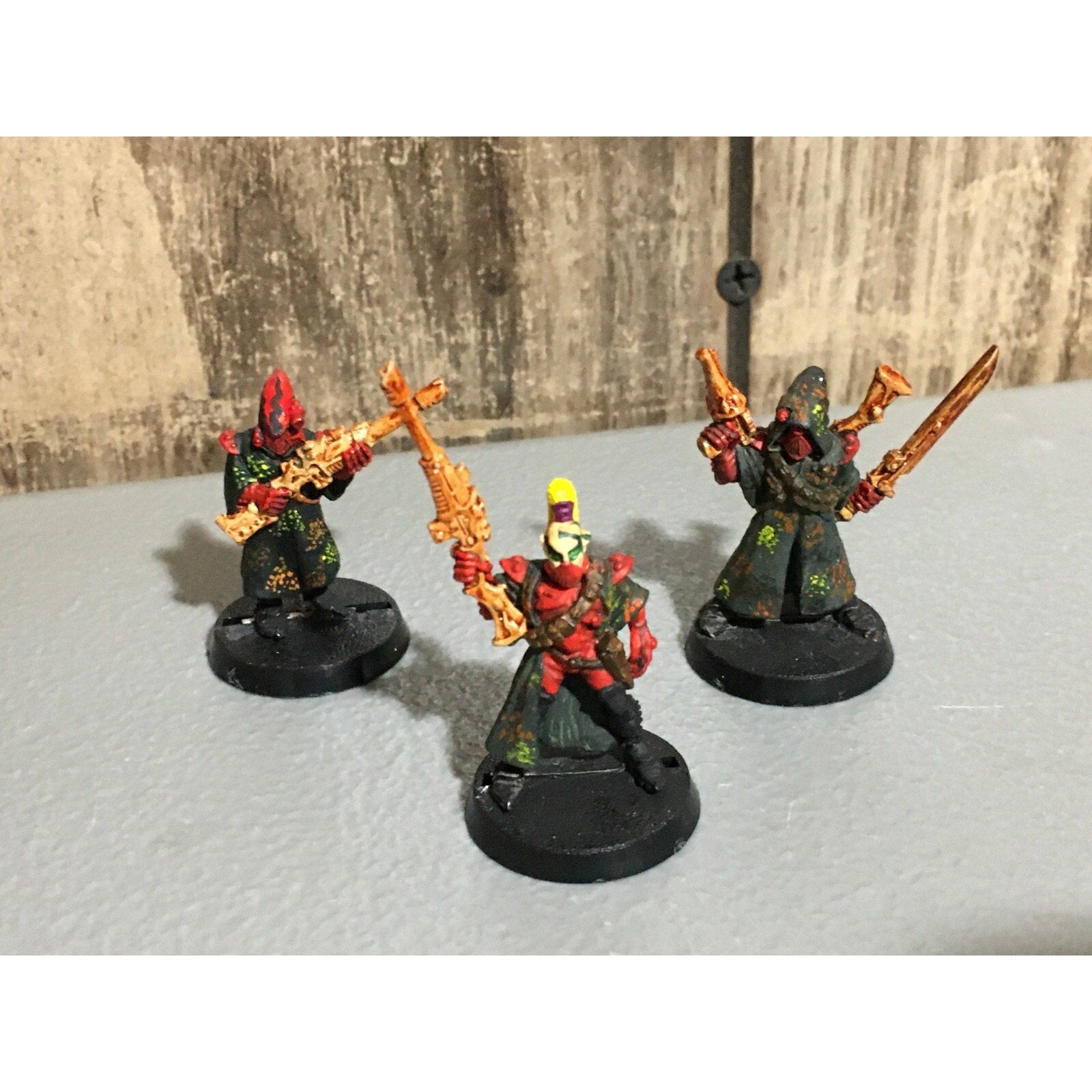 A19685 WARHAMMER 40K ELDAR CRAFTWORLDS METAL RANGERS 3 PK OOP