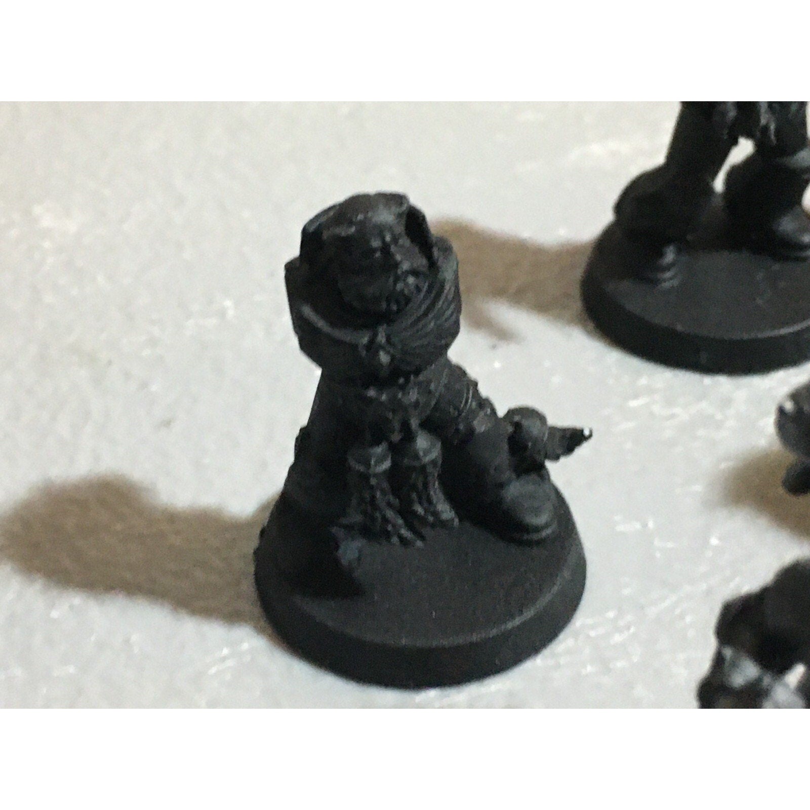 A23004 WARHAMMER 40K SPACE MARINES WOLVES INCOMPLETE GREY HUNTERS 10 PK GW