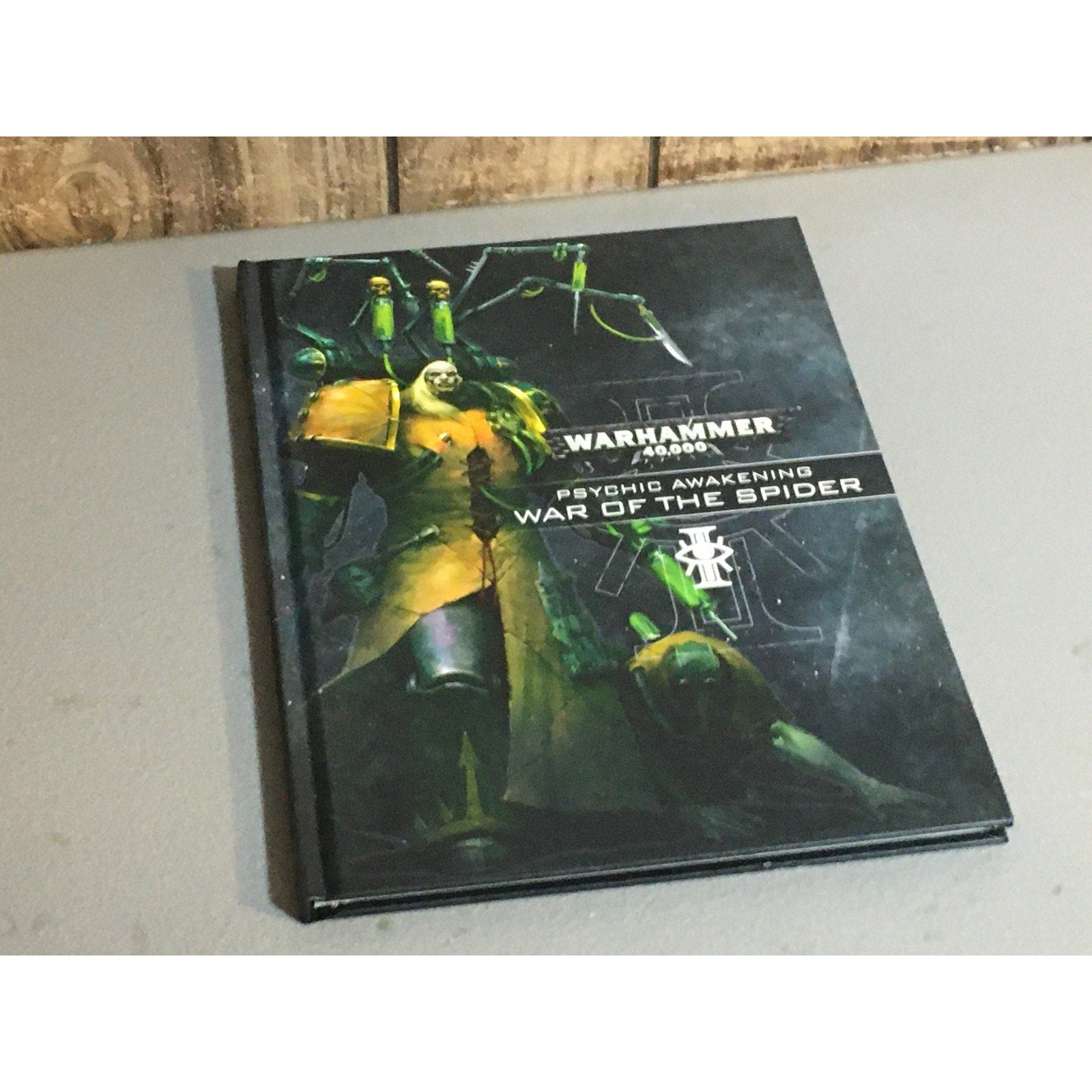 BOOK WARHAMMER 40K PSYCHIC AWAKENING WAR OF THE SPIDER USED HB HARDBACK
