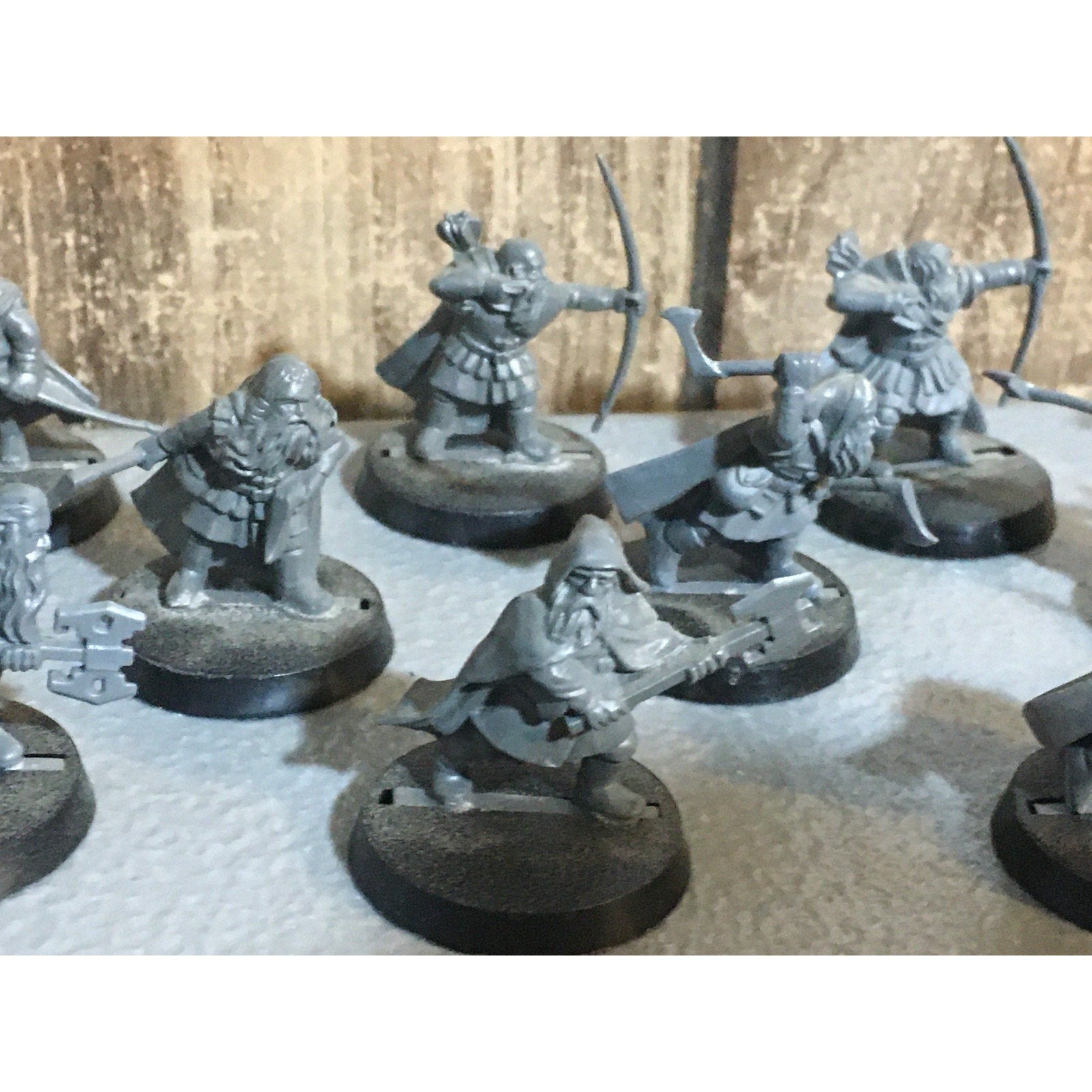 A30309 LOTR LORD OF THE RINGS GW GAMES WORKSHOP DWARFS RANGERS 12 PK