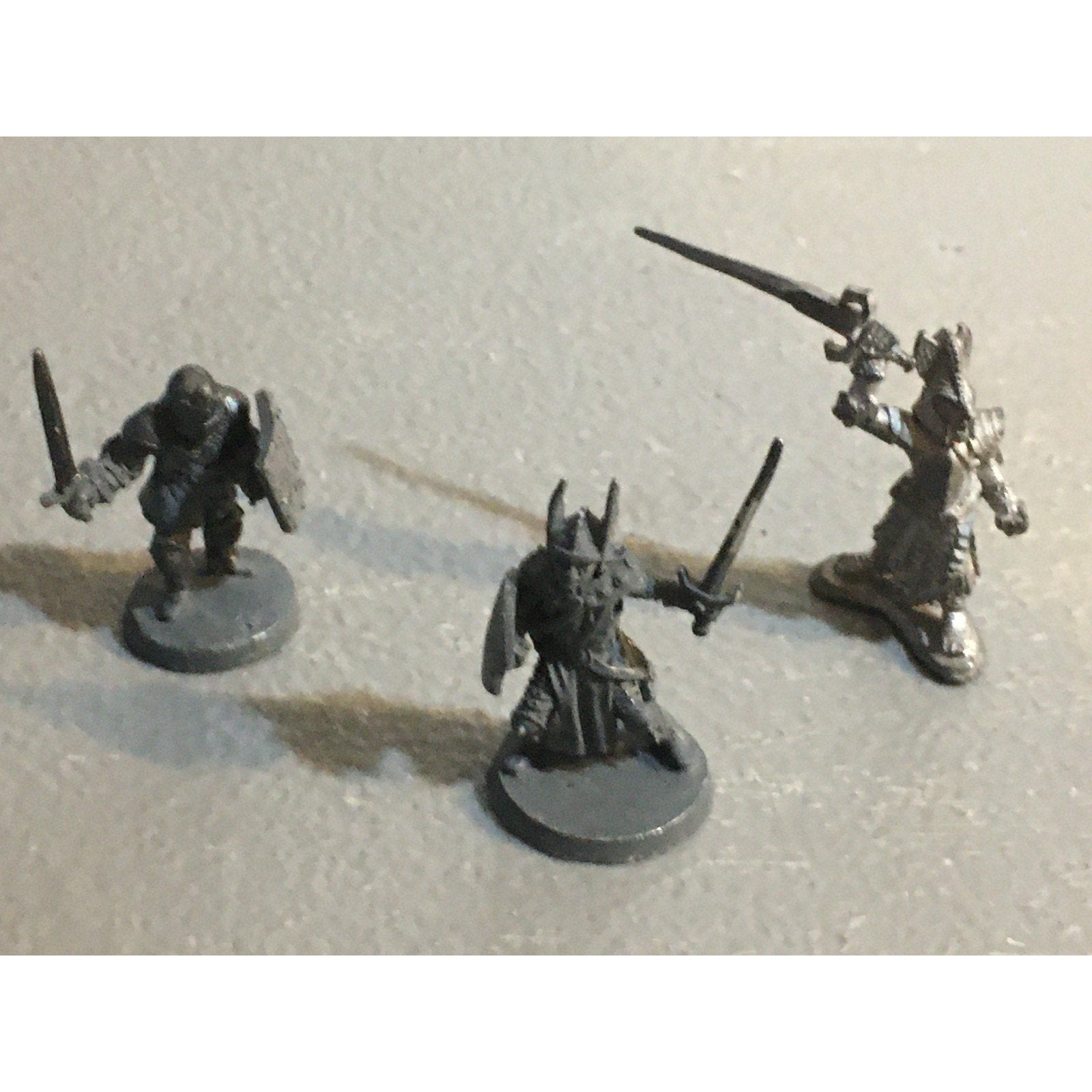 A32612 RAL PARTHA MINIATURES METAL 3 PK PALADIN KNIGHT FIGHTER D&D