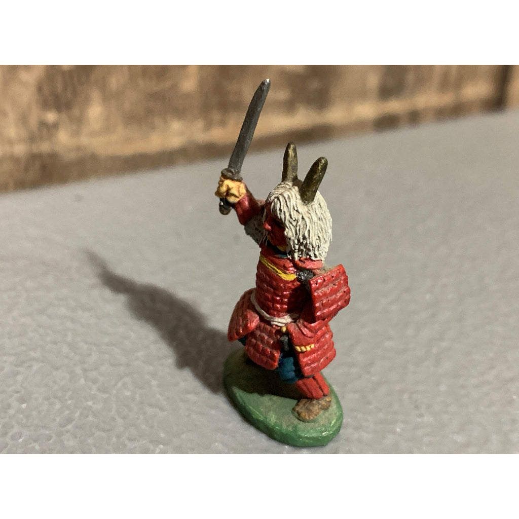 A10009 RAL PARTHA METAL OOP SAMURAI W SWORD RAISED PAINTED