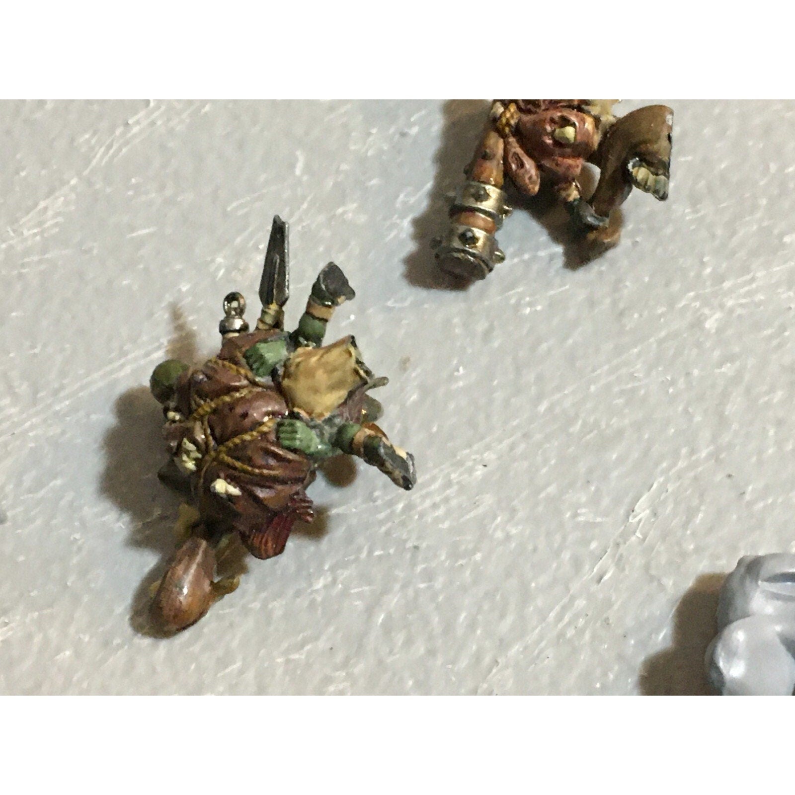 A23257 WARHAMMER FANTASY OGRE KINGDOMS BITS LOT GNOBLARS BULLS GAMES WORKSHOP GW