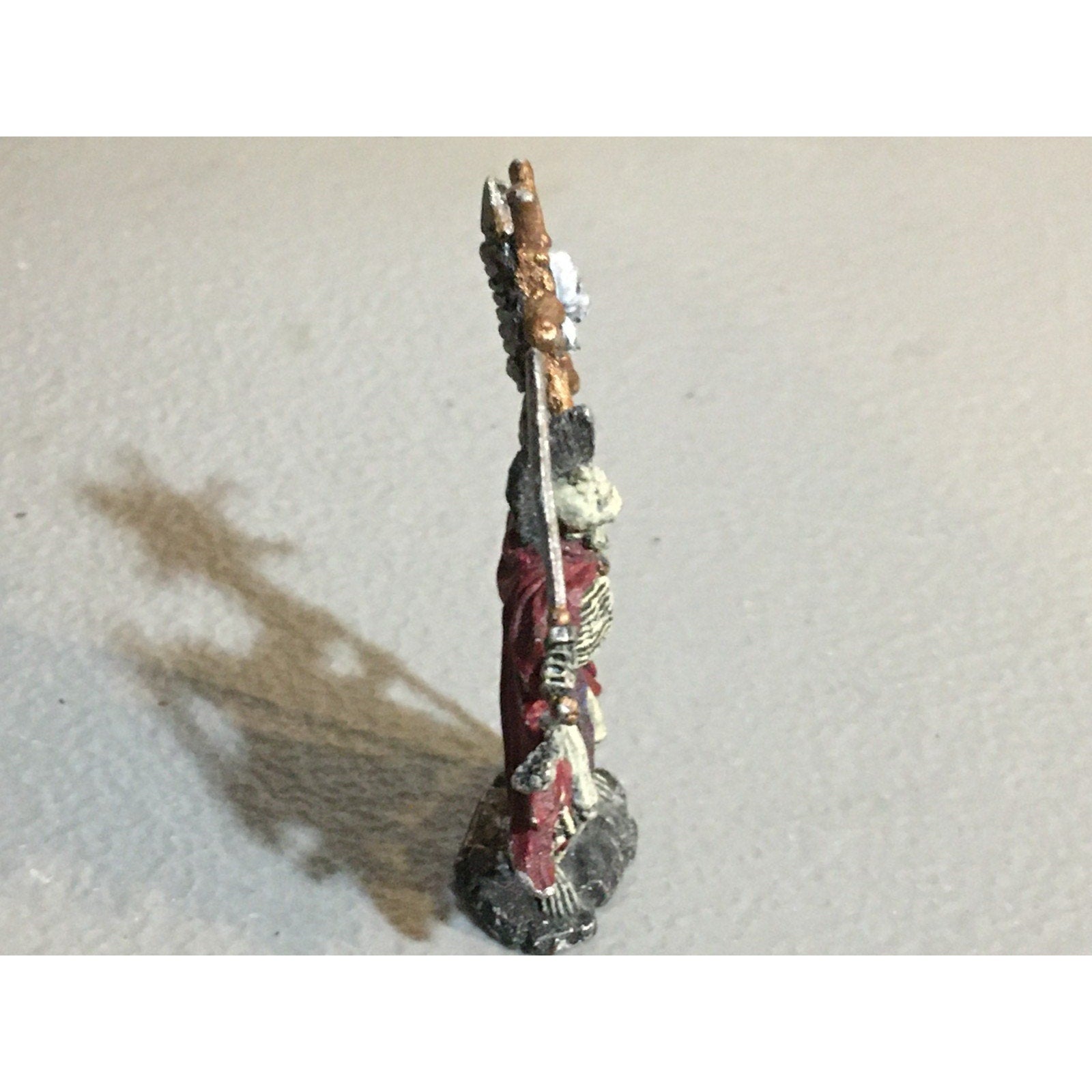 A24891 UNKOWN METAL SKELETON NECROMANCER LORD HERO FANTASY PAINTED