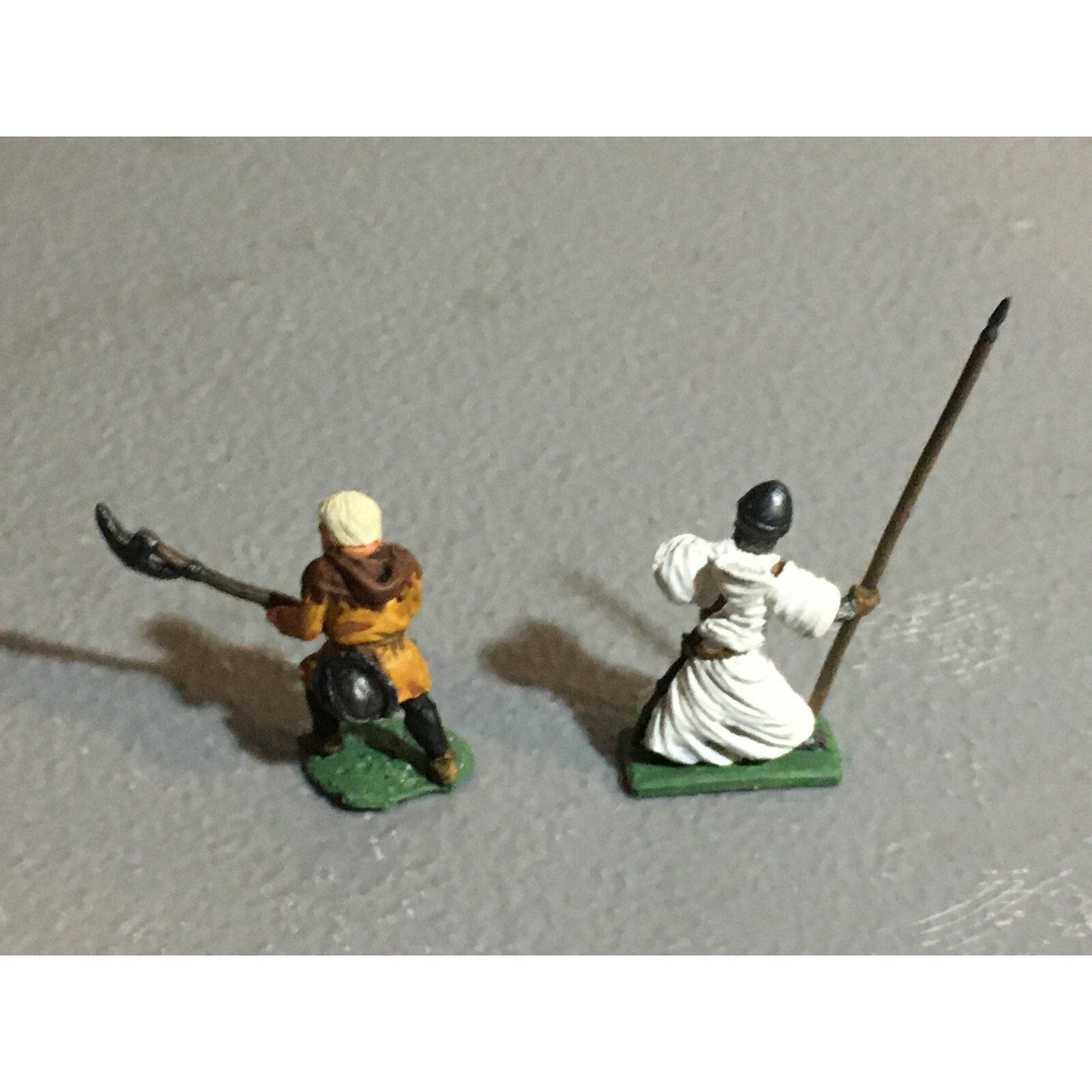 A10189 CITADEL PRE SLOTTA METAL RARE OOP HUMAN KNIGHTS 2 PK WARHAMMER PAINTED