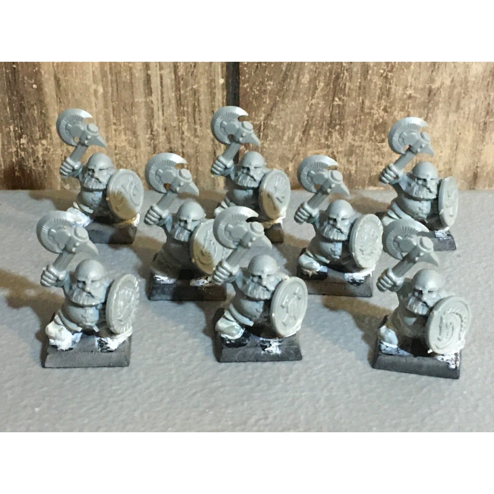 A33416 WARHAMMER FANTASY OLD WORLD QUEST DWARFS DWARF MONOPOSE 8 PK GW 4TH ED