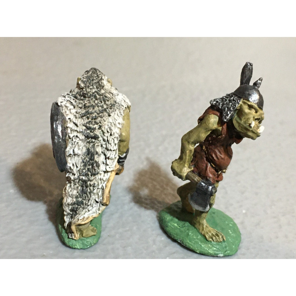 A9798 CITADEL PRE SLOTTA METAL RARE OOP ORCS ARMOURED & AXE SPEAR