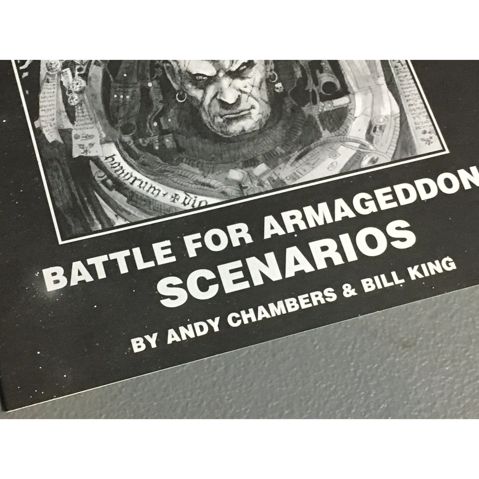 BOOK GAMES WORKSHOP WARHAMMER 40K BATTLE FOR ARMAGEDDON SCENARIOS 2ND ED SB USED
