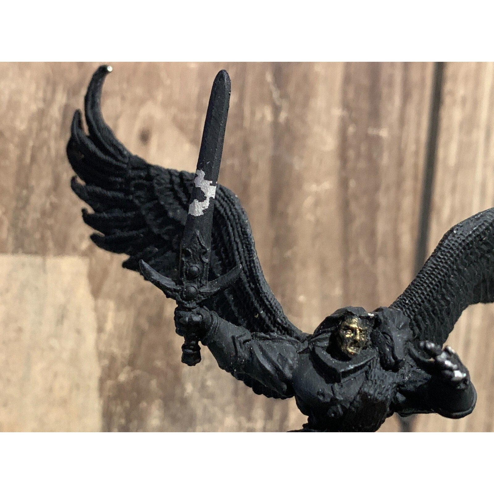A11498 WARGAMES FANTASY FUTURISTIC METAL MINIATURE WINGED ANGEL HQ LORD