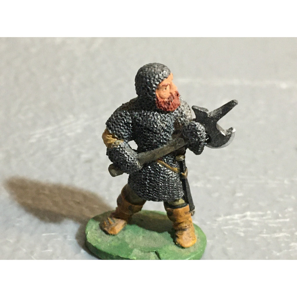 A10154 RAL PARTHA METAL OOP PAINTED MEN AT ARMS W AXE & SAMURAI