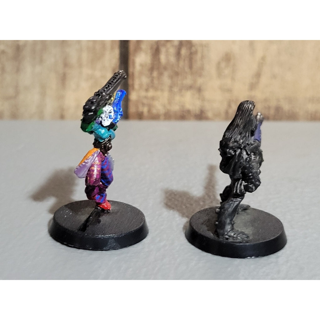 A19232 WARHAMMER 40K ELDAR CRAFTWORLDS HARLEQUINS METAL DEATH JESTER & TROUPER