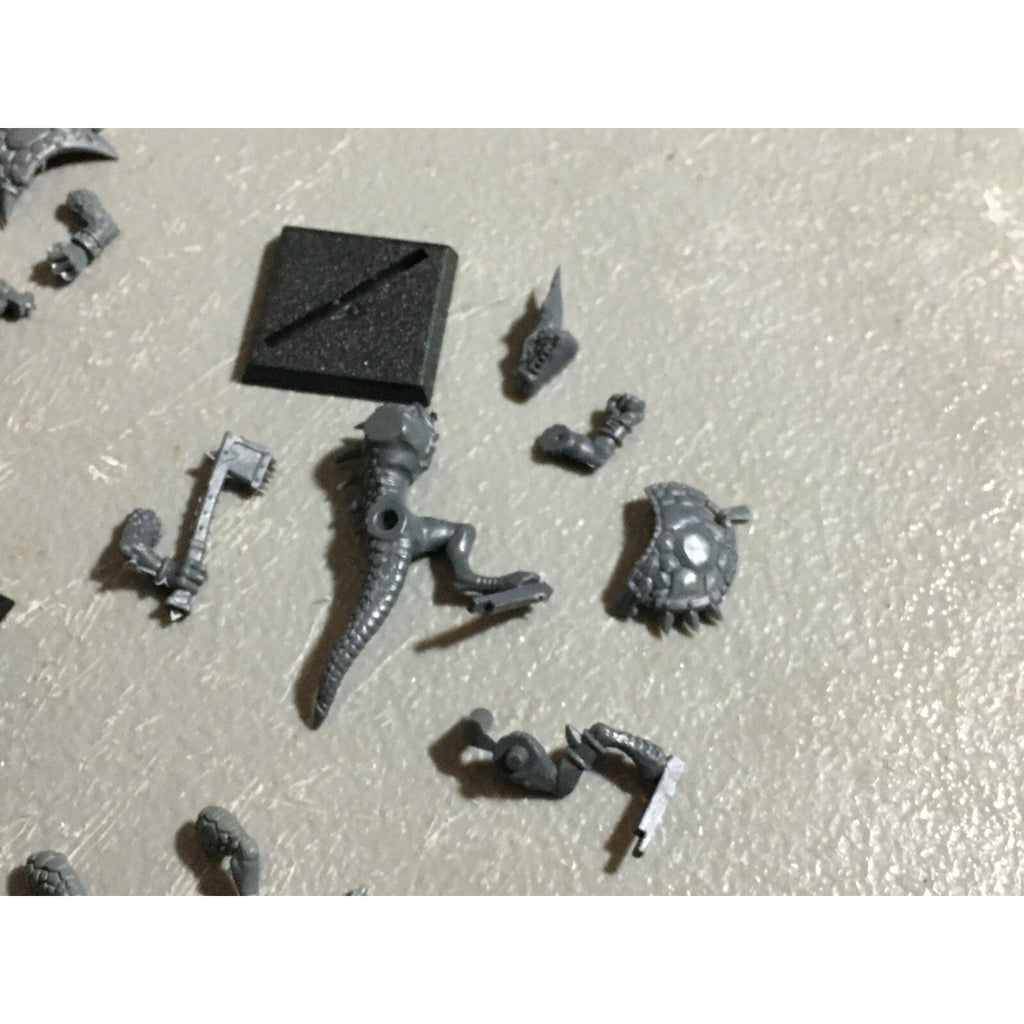 A22064 WARHAMMER FANTASY LIZARDMEN BITS & INCOMPLETET LOT SAURUS GAMES WORKSHOP