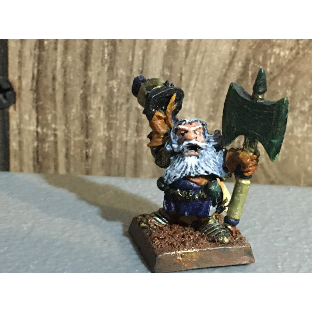 A30731 WARHAMMER FANTASY CITADEL METAL PRINCE ULTHERS IMPERIAL DWARVES OFFICER