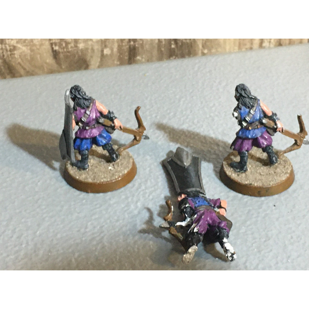 A30394 LOTR LORD OF RINGS GAMES WORKSHOP METAL CORSAIR ARBALESTERS MISS 1 SHIELD