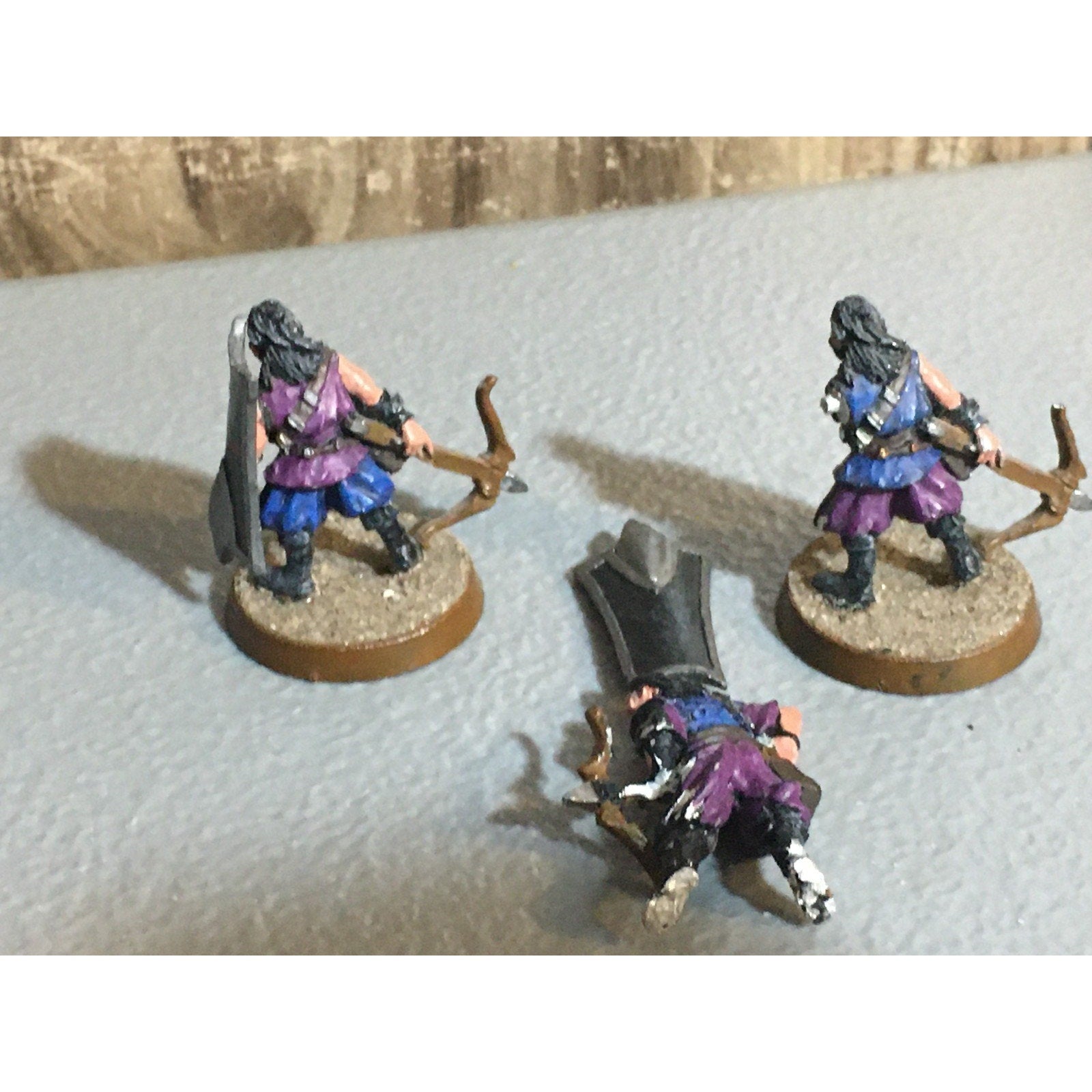 A30394 LOTR LORD OF RINGS GAMES WORKSHOP METAL CORSAIR ARBALESTERS MISS 1 SHIELD