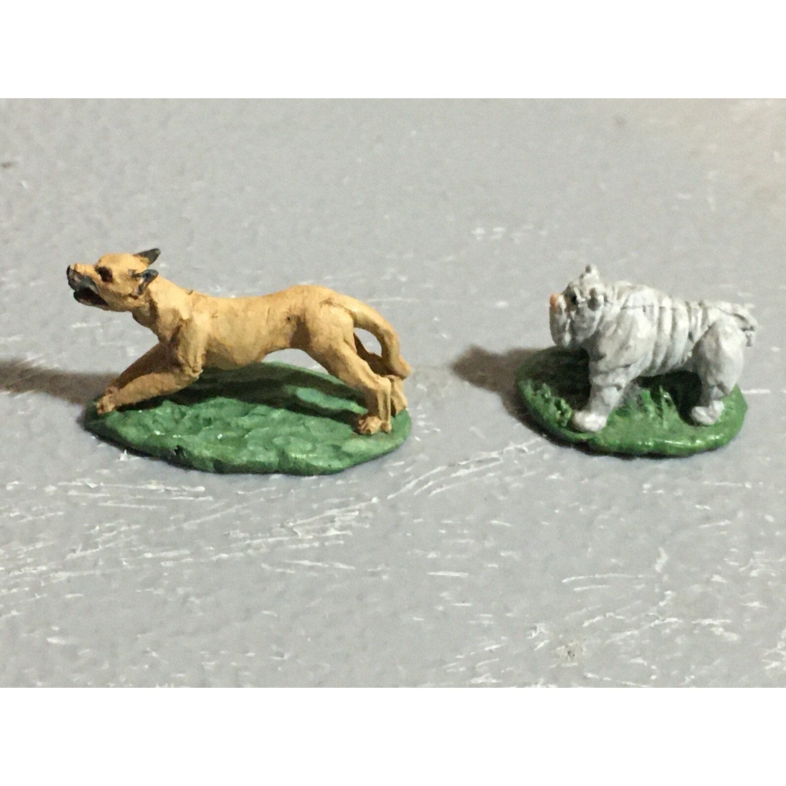 A10109 CITADEL PRE SLOTTA METAL RARE OOP PAINTED DOGS PETS