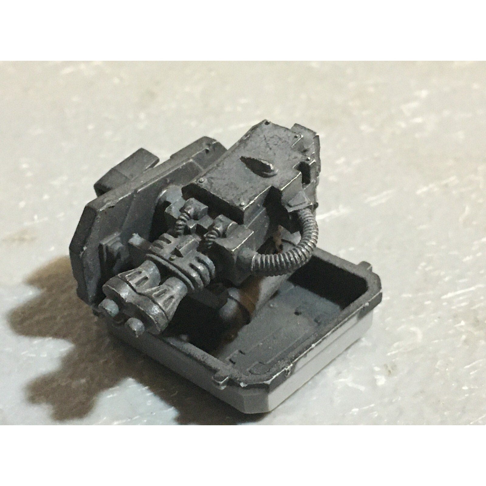 A20145 WARHAMMER 40K SPACE MARINES BLOOD ANGELS METAL BAAL SPONSON + CAPT NO HND