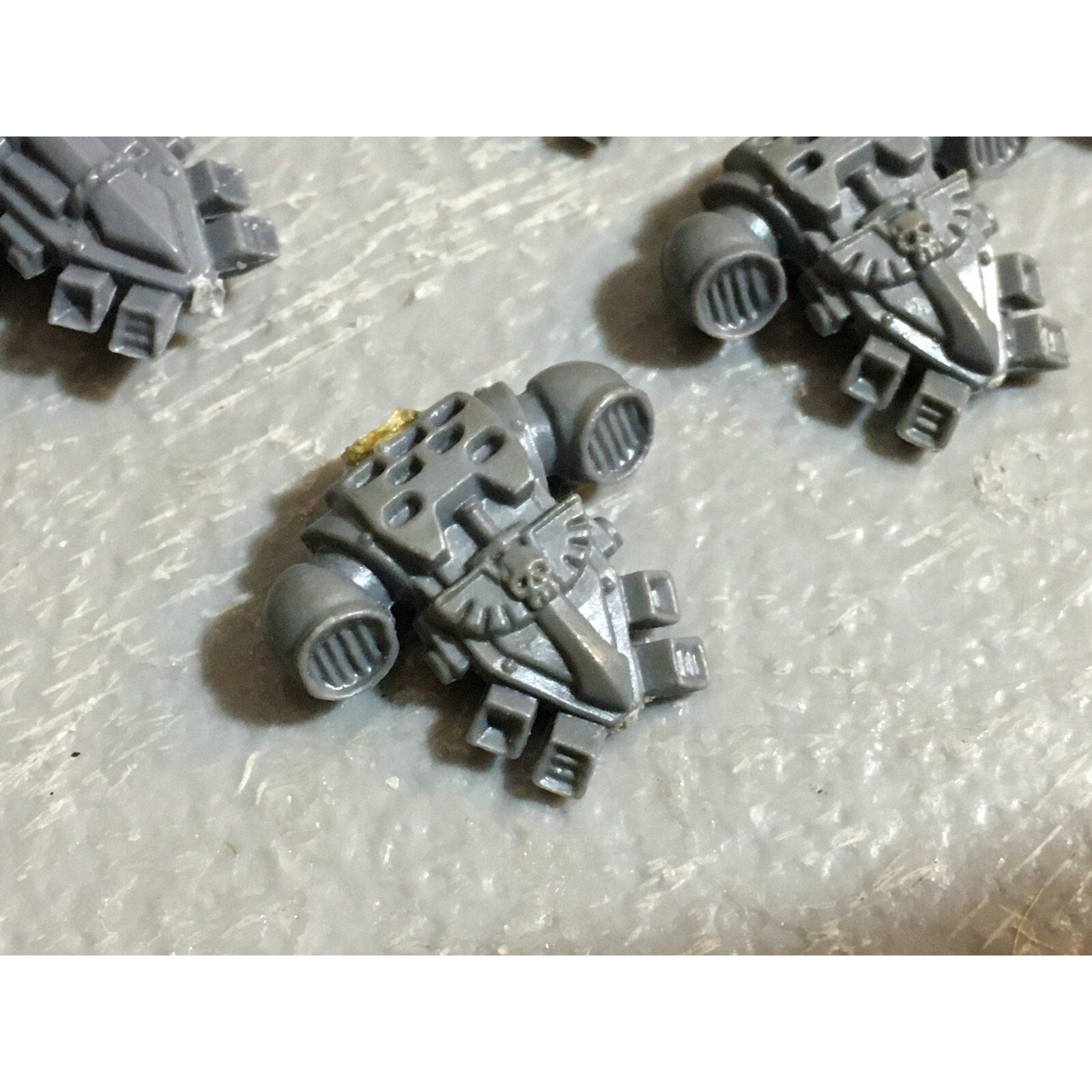 A23148 WARHAMMER 40K SPACE MARINES DARK ANGELS BITS LOT BACKPACKS GAMES WORKSHOP
