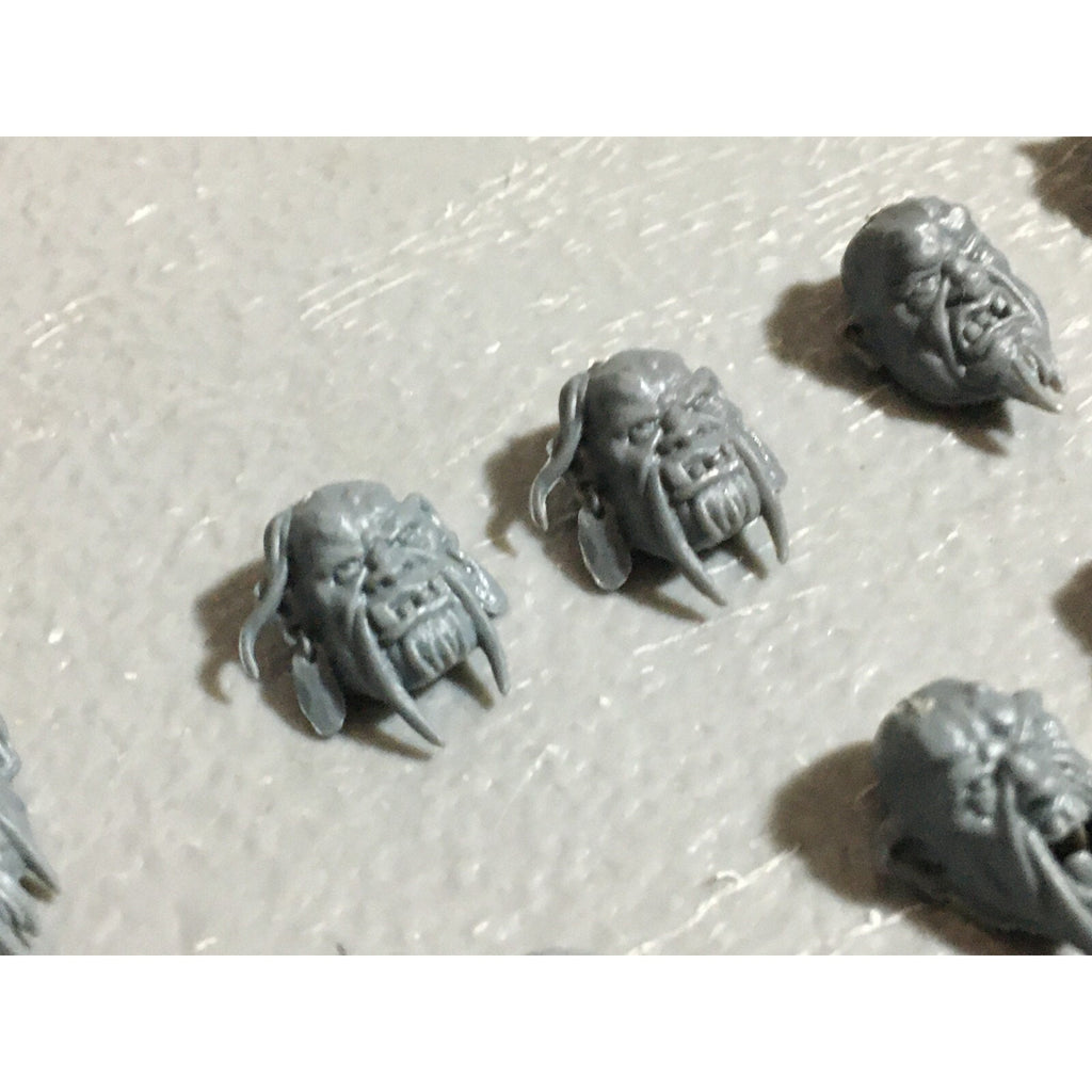 A22577 WARHAMMER FANTASY OGRE KINGDOMS BITS LOT HEADS GAMES WORKSHOP GW