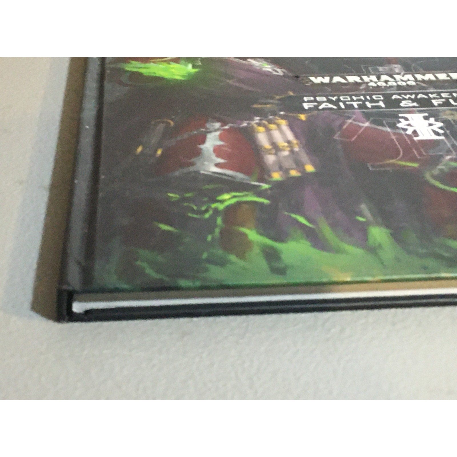 BOOK WARHAMMER 40K PSYCHIC AWAKENING FAITH & FURY USED HB HARDBACK
