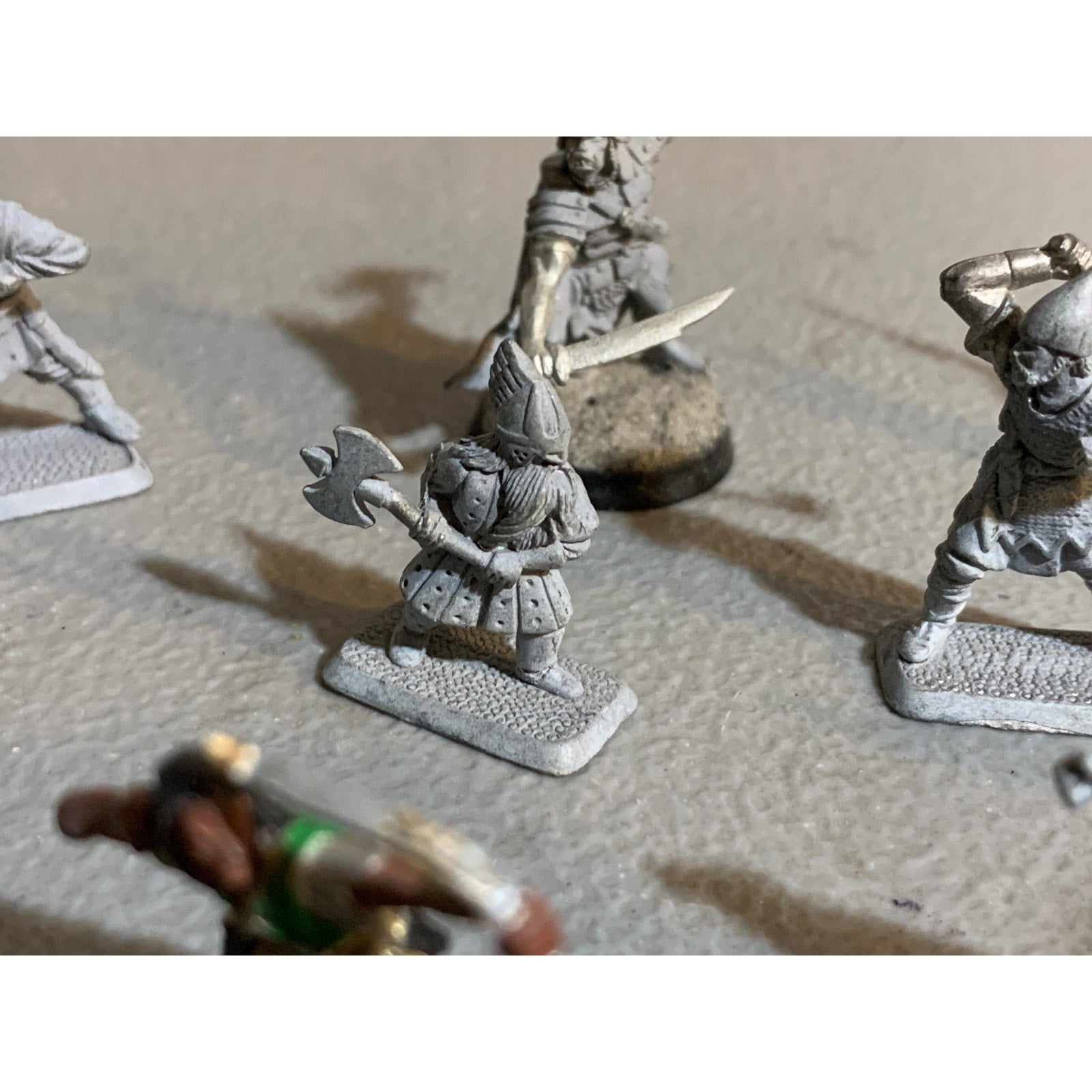 A30369 MITHRIL MINIATURES MIDDLE LOTR LORD RING METAL M SERIES LOT DWARF ORC MEN