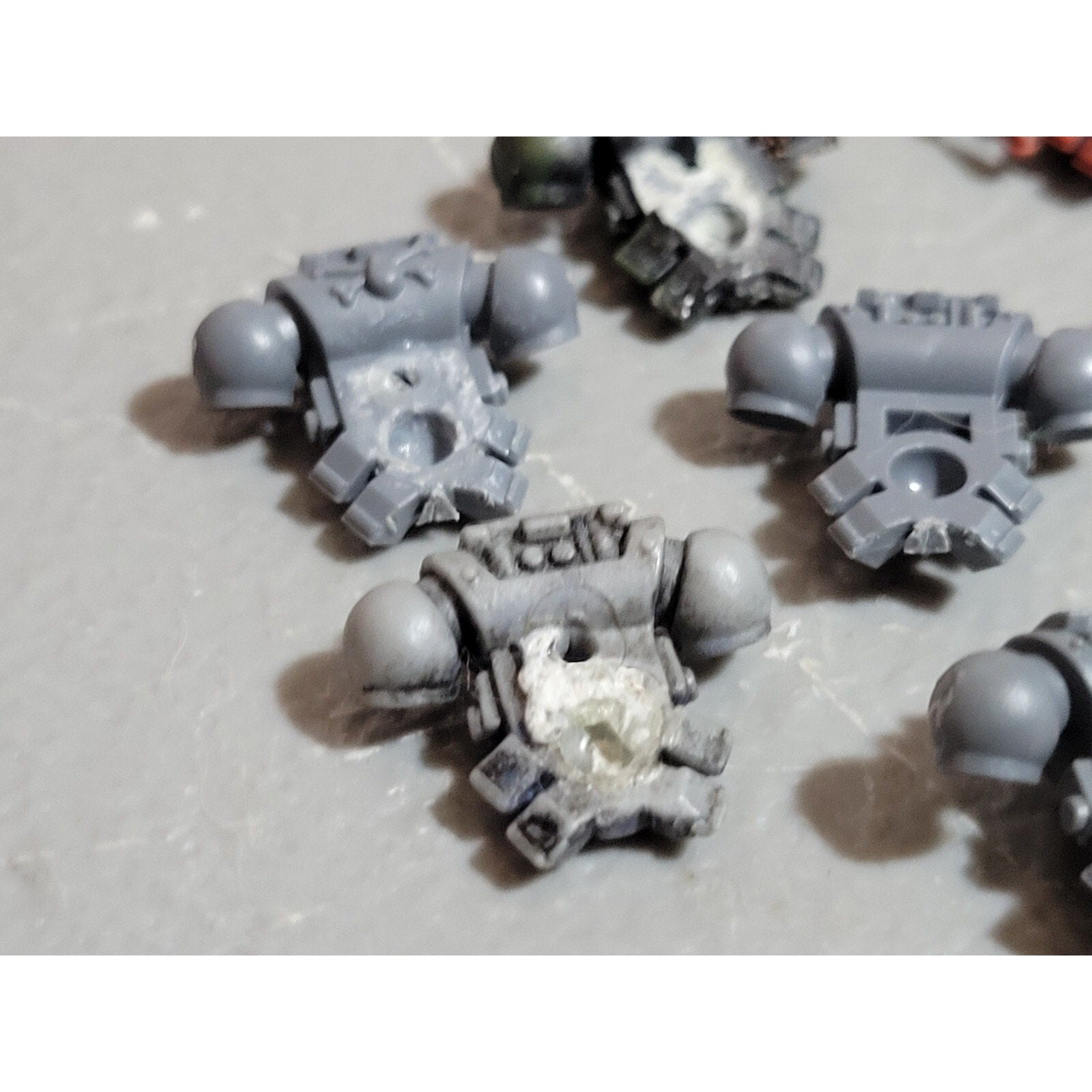 A19067 WARHAMMER 40K SPACE MARINES BLOOD ANGELS BACKPACK 11 PK BITS LOT