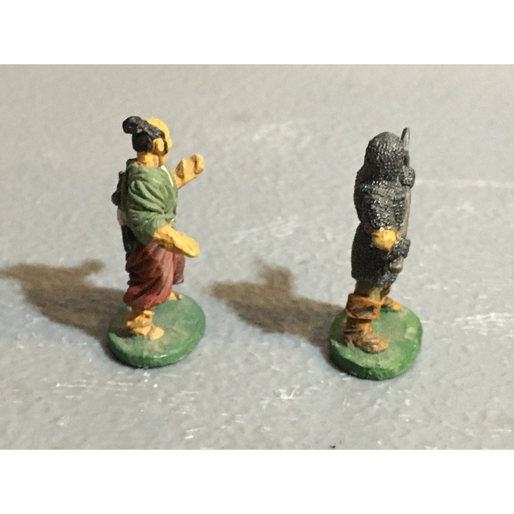A10154 RAL PARTHA METAL OOP PAINTED MEN AT ARMS W AXE & SAMURAI