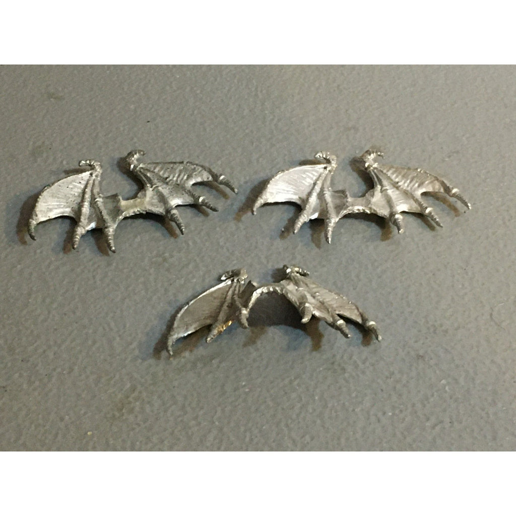 A33851 WARHAMMER 40K TYRANIDS BITS LOT METAL GARGOYLE WINGS 3 PK GW