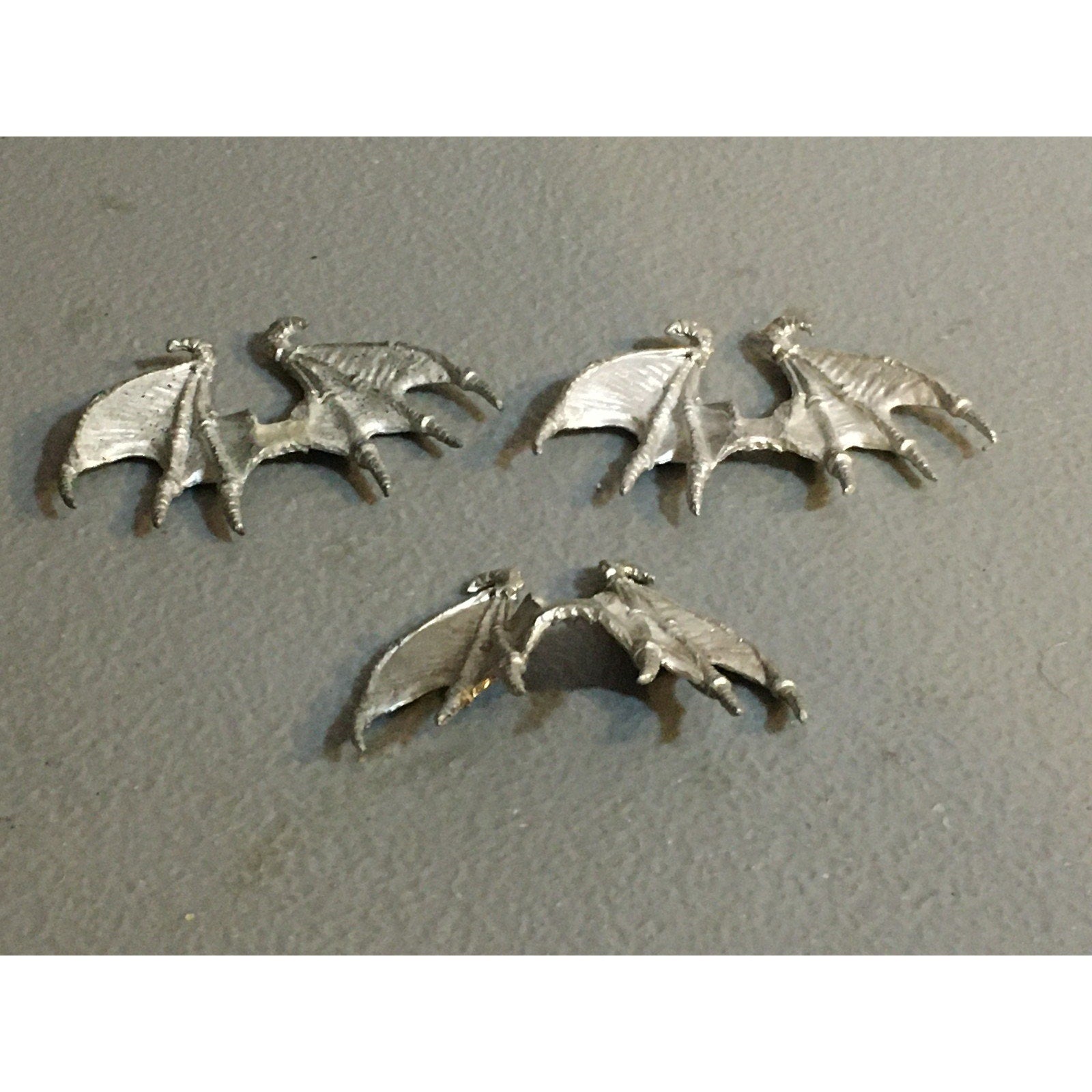A33851 WARHAMMER 40K TYRANIDS BITS LOT METAL GARGOYLE WINGS 3 PK GW