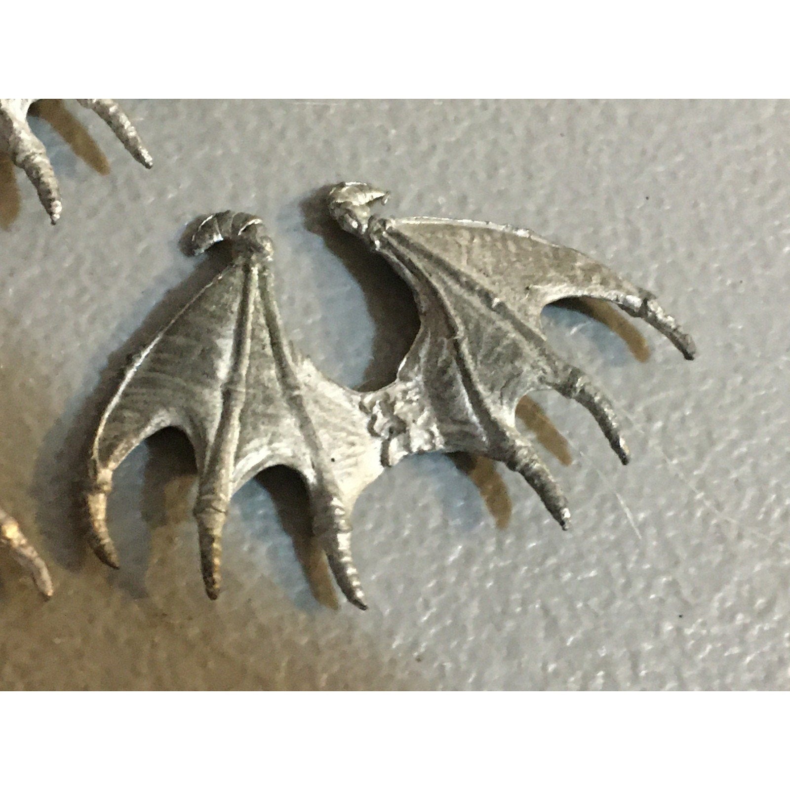 A33852 WARHAMMER 40K TYRANIDS BITS LOT METAL GARGOYLE WINGS 3 PK GW