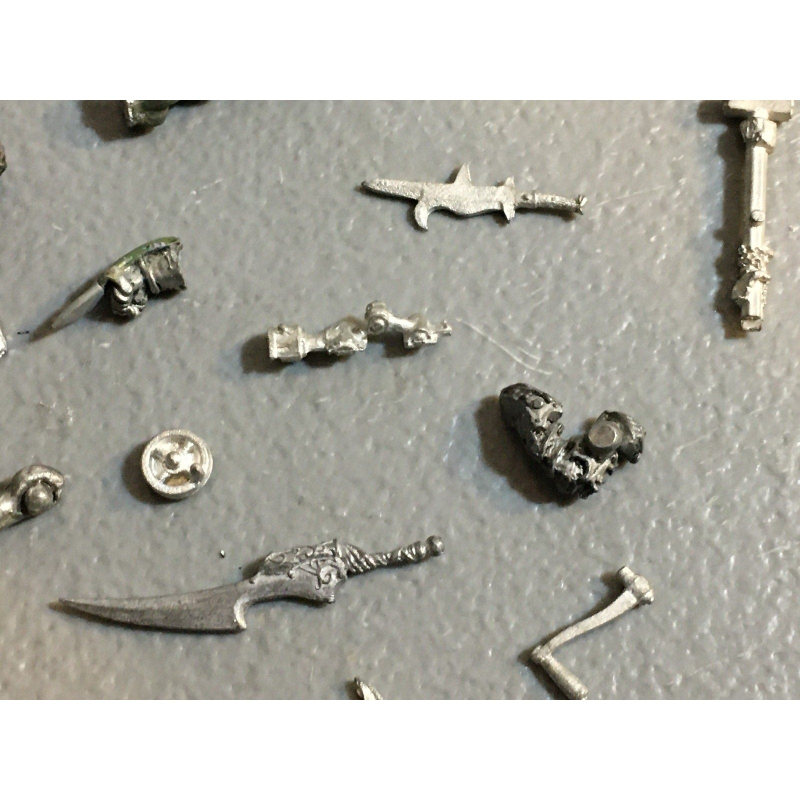 A32541 UNKNOWN MINIATURES ALL METAL BITS & INCOMPLETE LOT FANTASY