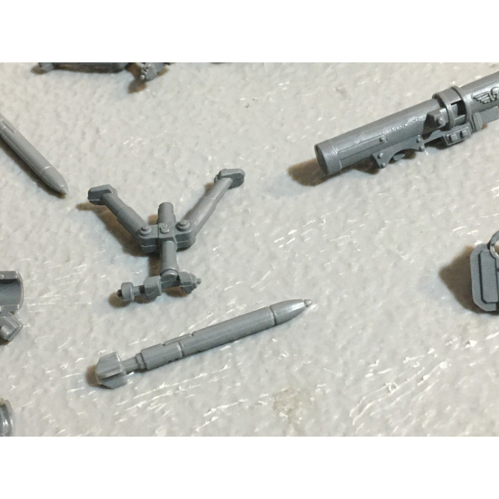 A17817 WARHAMMER 40K ASTRA IG GUARD HEAVY WEAPONS OPTS MISSILE MORTAR BITS LOT