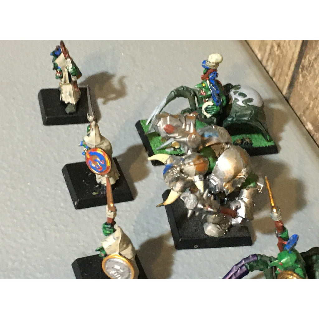A32511 WARHAMMER FANTASY ORCS & GOBLINS MIX NIGHT FOREST SPIDER BLACK PAINT GW