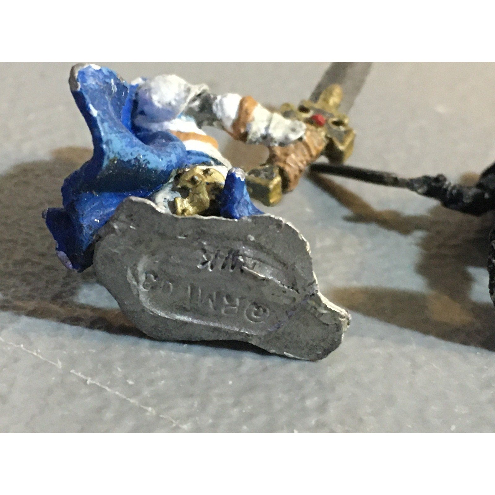 A29789 METAL MINIATURES LOT RMI UNKOWN ORC WARRIOR HUMAN KNIGHT ELF RANGER