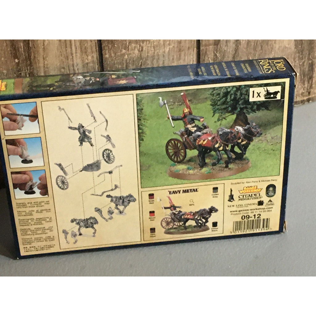 A31287 LOTR LORD OF THE RINGS GW GAMES WORKSHOP KHANDISH CHARIOTEER NIB