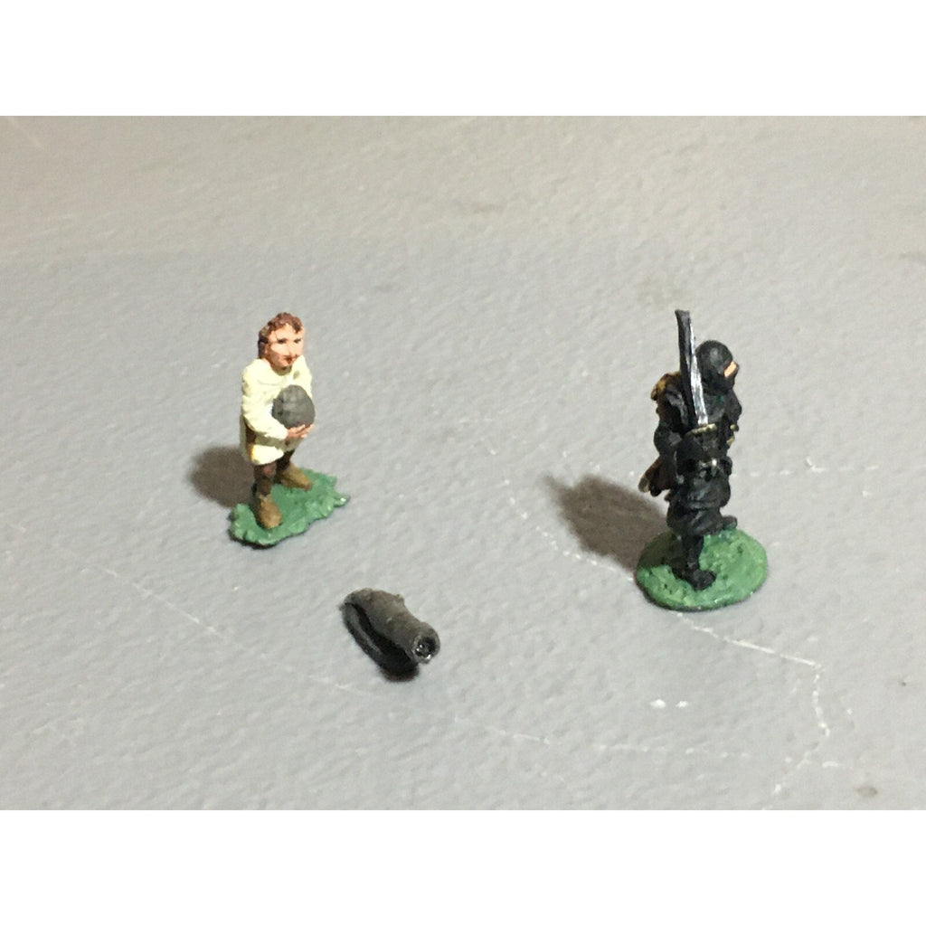 A10188 CITADEL PRE SLOTTA METAL RARE OOP PAINTED NINJA & CANNONEER