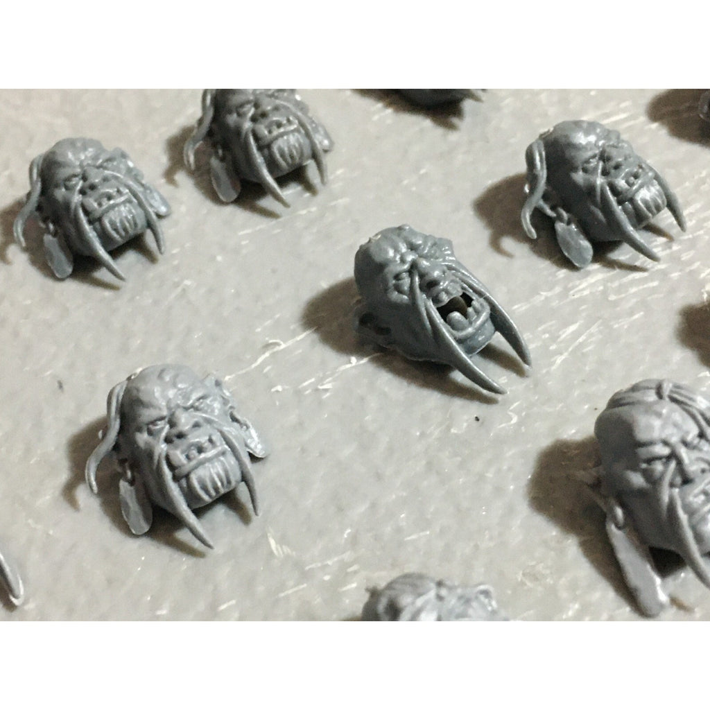 A22577 WARHAMMER FANTASY OGRE KINGDOMS BITS LOT HEADS GAMES WORKSHOP GW