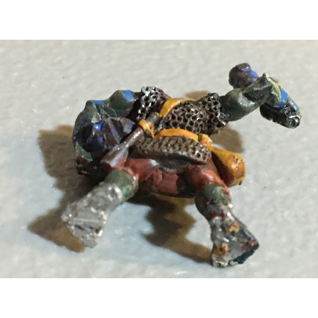 A32478 WARHAMMER FANTASY METAL ORCS GOBLINS ORC DRUMMER MUSICIAN PAINT