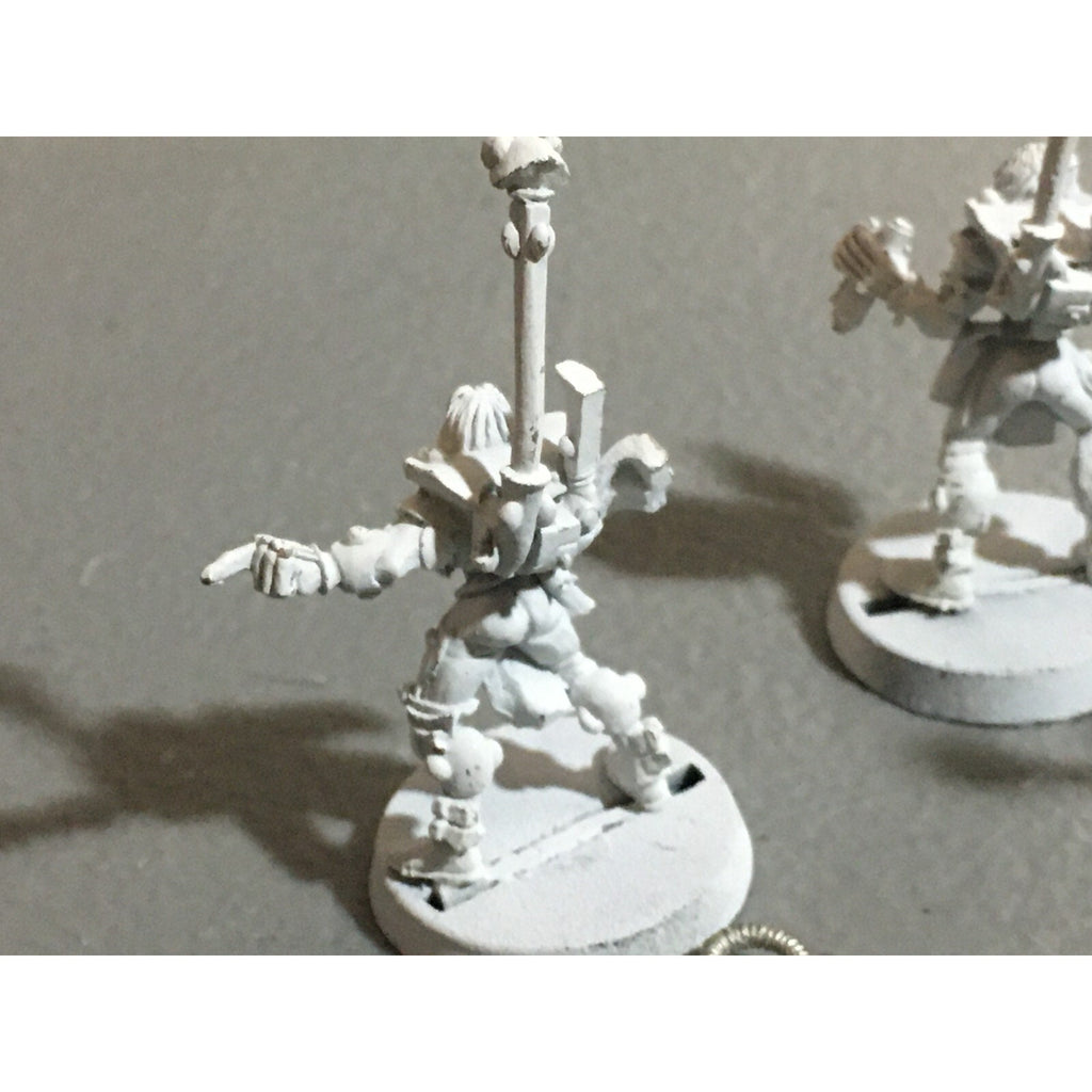 A20586 WARHAMMER 40K CRAFTWORLDS ELDAR ALL METAL CREW & BITS OOP